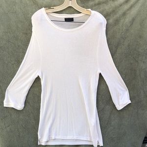 Men Zara Sport Shirt Size Large White